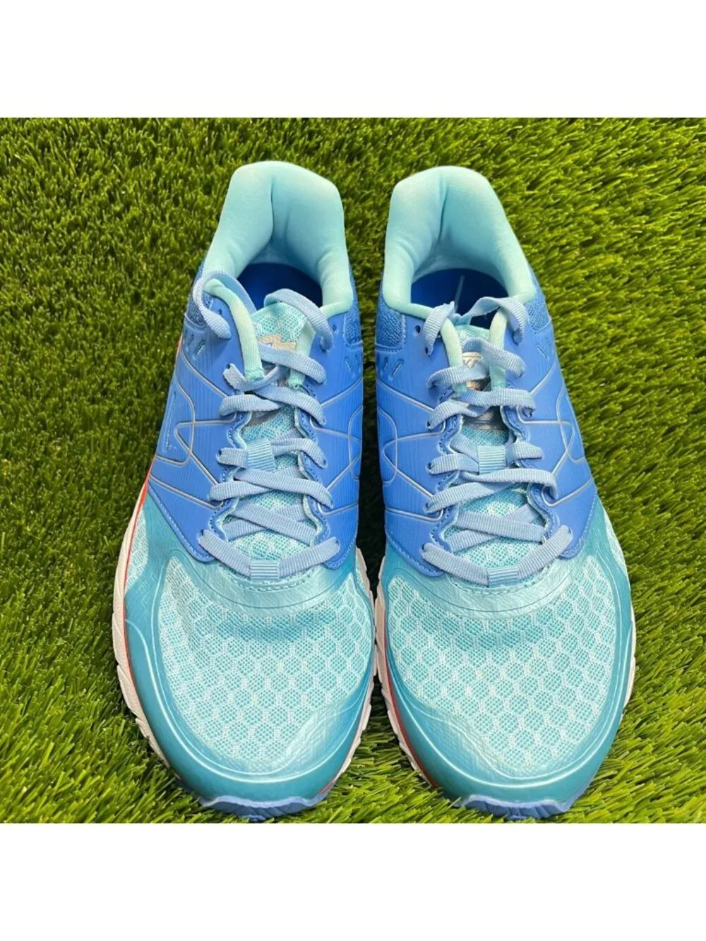 Karhu Fast 7 MRE Womens Size 9 Silver Lake Blue Athletic Running Shoes Sneakers